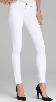 Rag & Bone Bright White Skinny Jeans